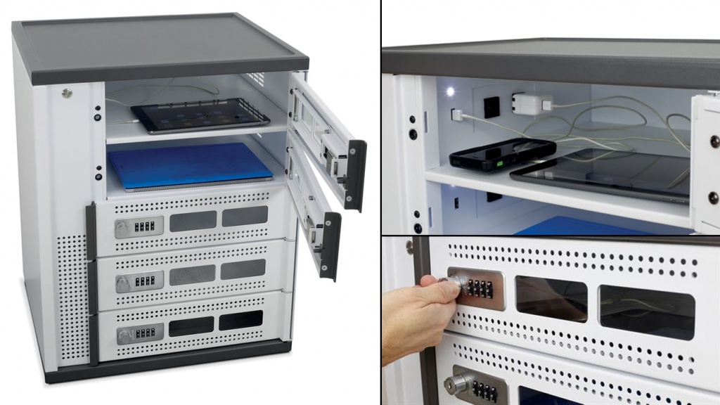 Системы для зарядки с запатентованной технологией PowerShuttle® от Ergotron Системы для зарядки с запатентованной технологией PowerShuttle® от Ergotron
